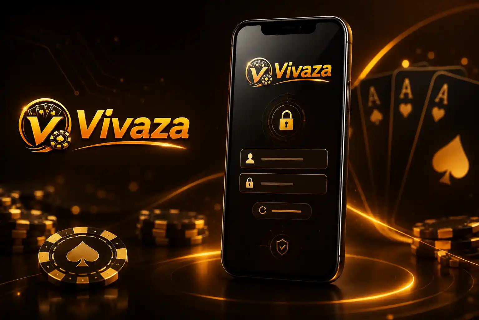 Pantalla móvil de Vivaza para recuperar un usuario olvidado