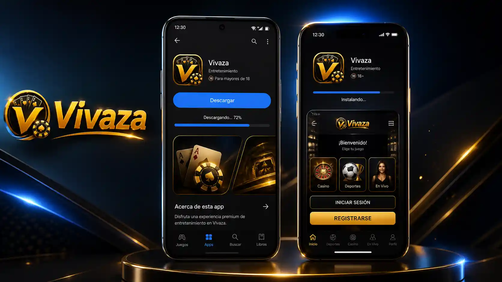 Proceso de actualización de Vivaza en Android y iPhone