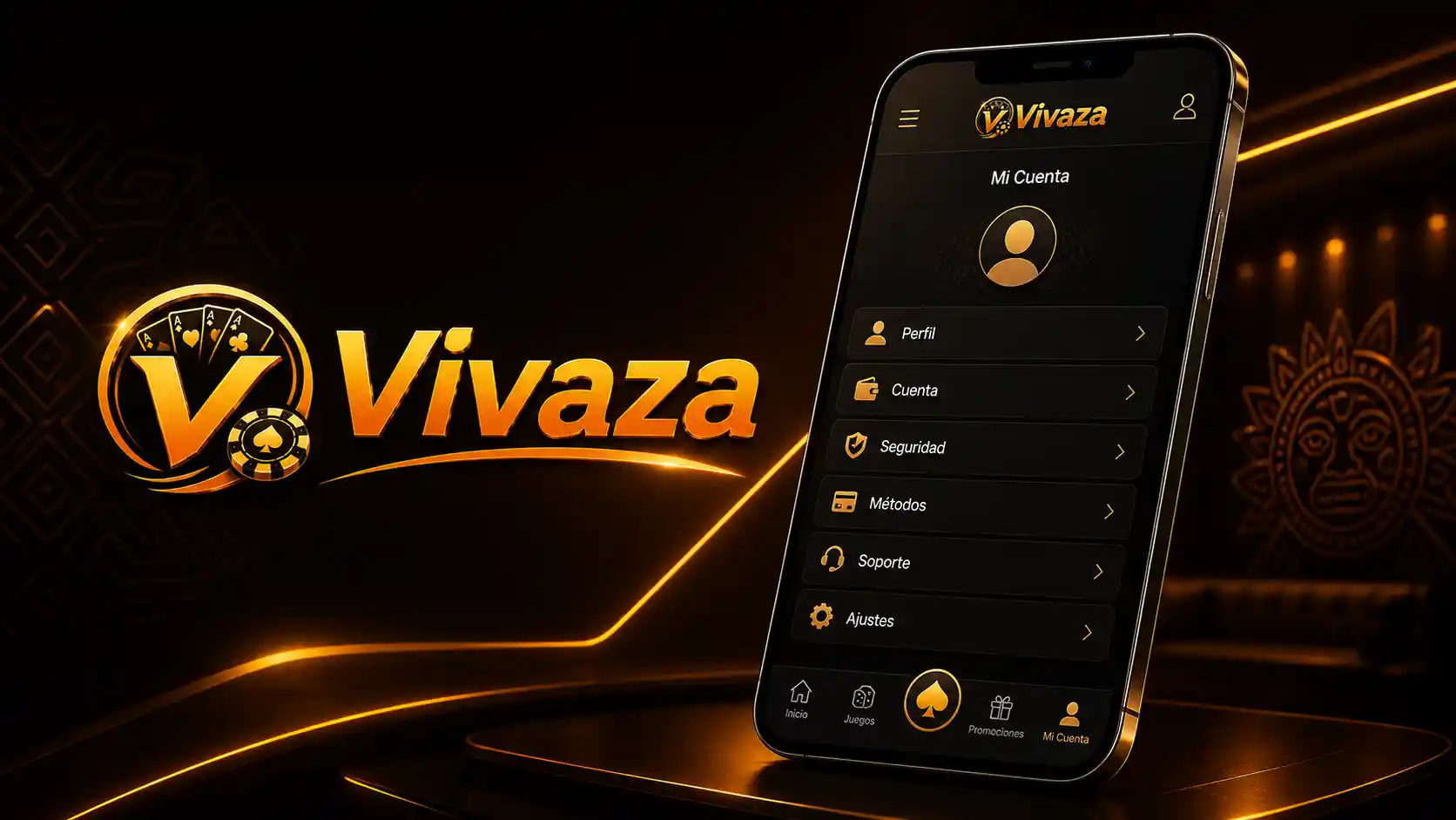 Cuenta de Vivaza abierta desde un dispositivo iOS