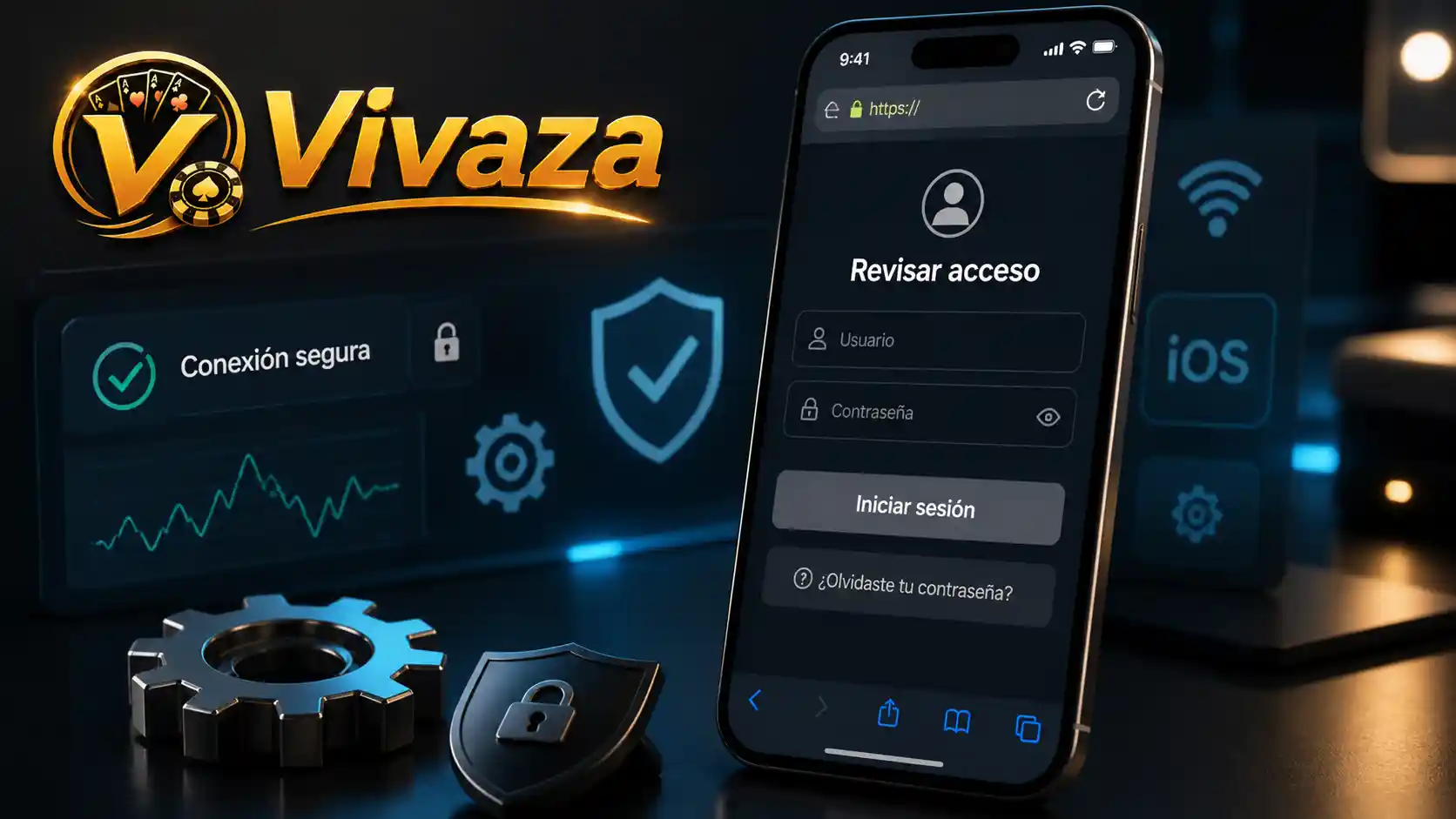Comprobación de acceso y conexión de Vivaza desde iOS