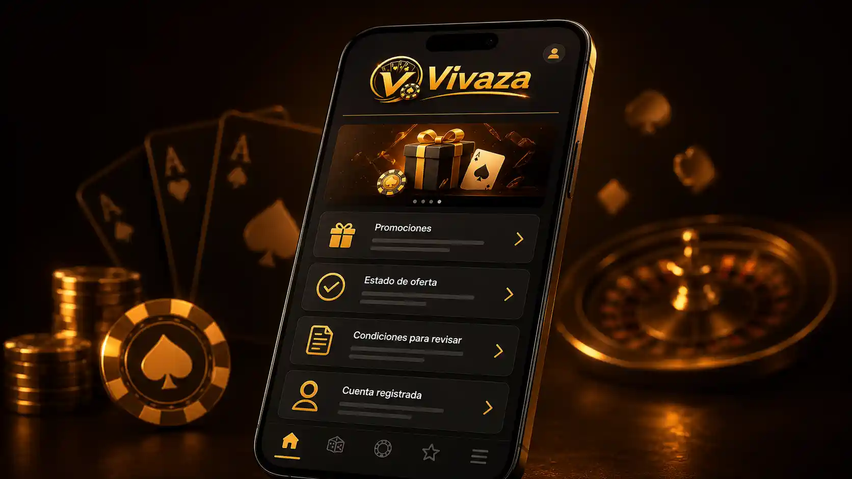 Revisión del estado de una promoción en la cuenta móvil de Vivaza